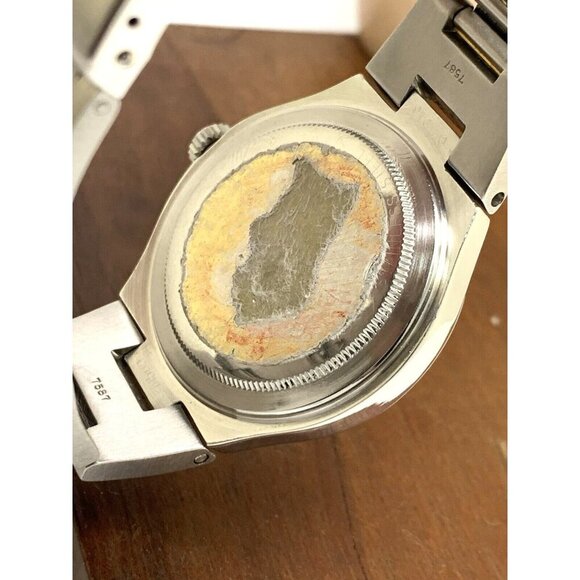 Tudor Mens Watch 9101/0 Vintage Prince Oysterdate Swiss Automatic Blue Dial 38mm - Picture 5 of 15